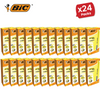 Bic Briteliner Grip Highlighter Pen Yellow - Pack of 12