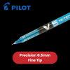 Pilot Hi-Tecpoint V5 Liquid Ink Rollerball Fine Tip 0.5mm Multi Pen - Light Blue
