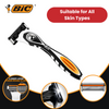 BIC Hybrid 5 Flex - 1 Handle + 2 Blades