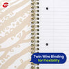 Pukka Pad Wild A4+ Notepad Pack – 2 Lined Animal Print Pads, 160 Pages Each