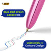 Bic 4 Colours Pack of 6 includes 2 Shine Sliver, 1 Shine Pink, 2 Shine Blue, 1 Shine Purple