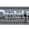 Pentel N50 Permanent Marker Bullet Tip 1.5-2mm Line Black Ref N50-A  - Pack of 12