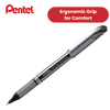 PENTEL ENERGEL METAL TIP ROLLERBALL BLK - Pack of 12 - 1 to 5 Packs
