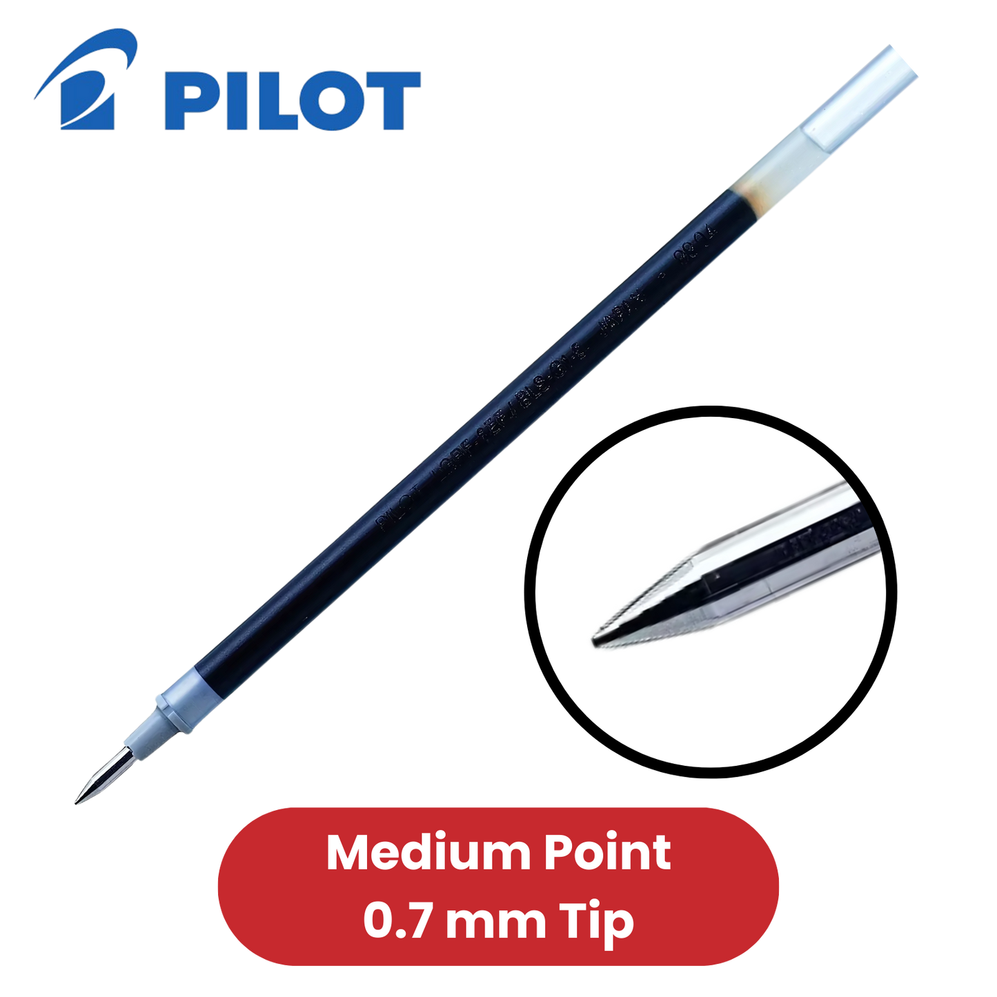 Pilot G1-07 Gel Pen Refill Green Ink - Single & Multi Refills for Smooth Writing