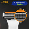 BIC Flex 5 Hybrid Men's Razor Refills  - Box of 4 Cartridges - 2 Packs