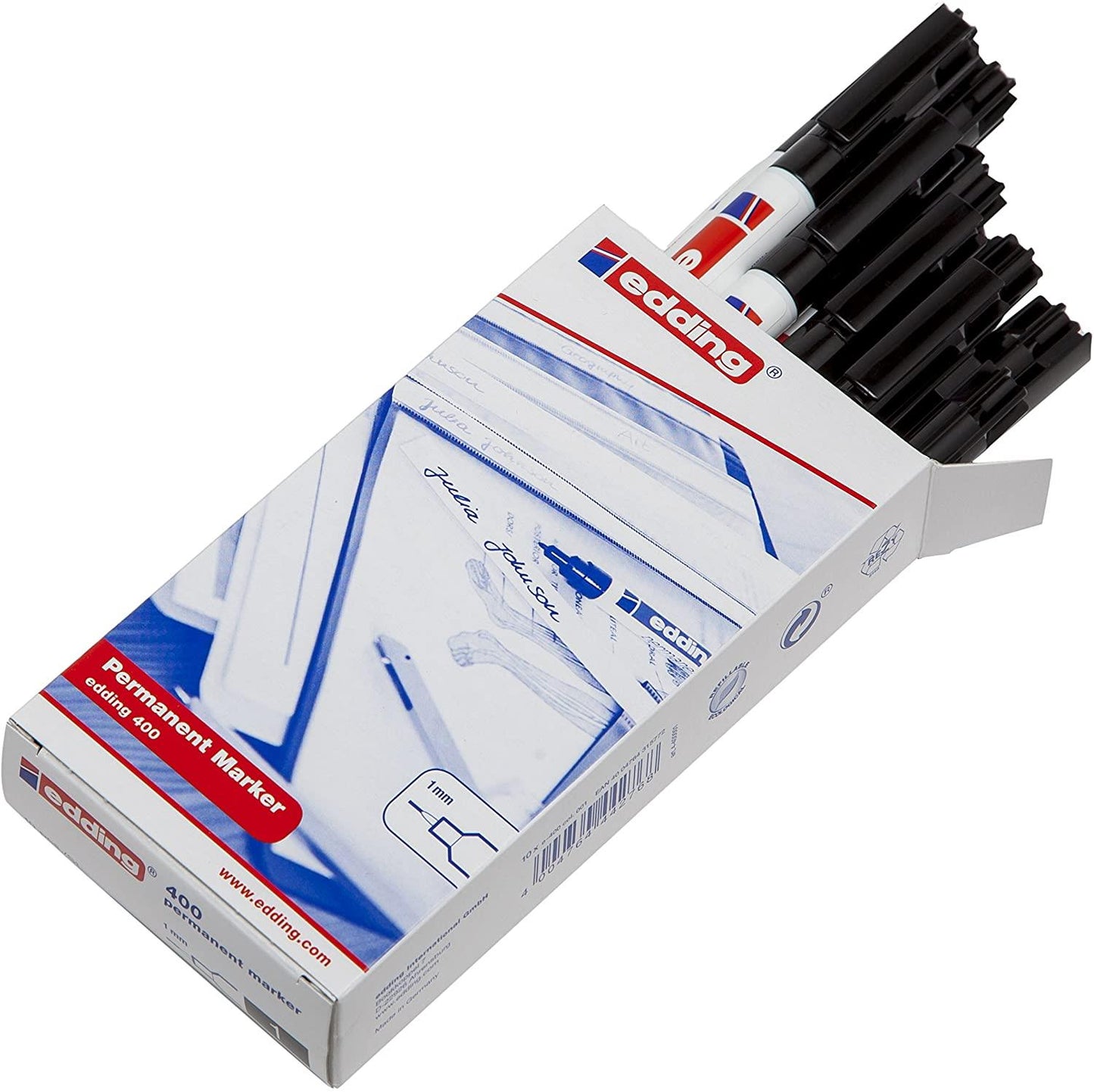 Edding 400 Permenant Marker - Pack of 10
