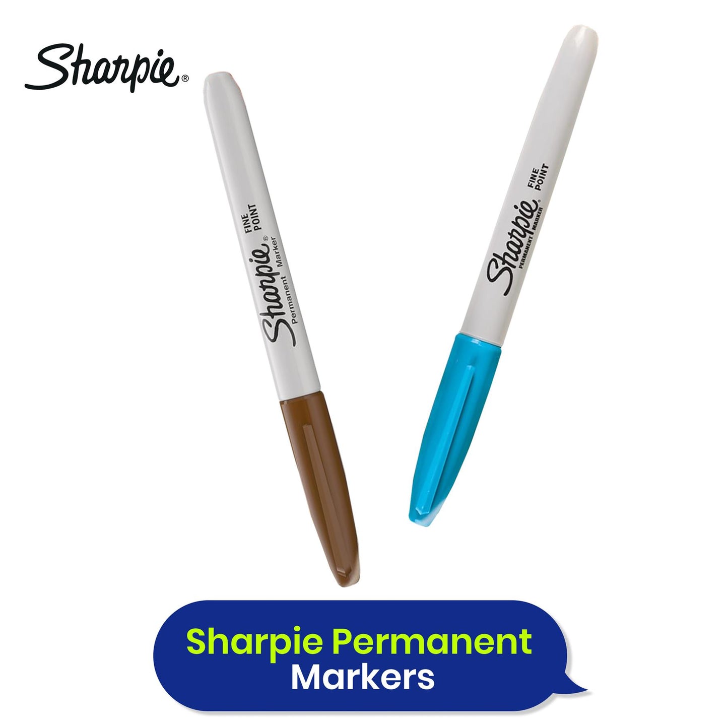 edding 750 PAINT MARKER PEN WHITE pack of 1 + Sharpie Permanent Markers  pack of 1 per pack 18 + Paper Mate black Flair Felt Tip Pens pack of 4 pens