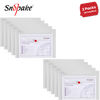 Snopake A5 Clear Polyfile Wallets - Strong & Reliable Document Holders Pack of 5