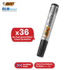 BIC Marking 2300 Permanent Marker - Chisel Tip Long-lasting Ink Black Marker Pen for School
