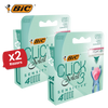 BIC Click 3 Soleil Sensitive Women's Razor Refills - 1 Box of 4 Blades