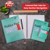 Pukka Pad A4+ Metallic Jotta Notebook, Green Wirebound, 200 Pages 80gsm