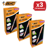BIC Marking Permanent Markers Fine Tip Assorted Intense & Pastel Colours 12 Pack