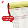 Pukka Pad Order Book - Paper Duplicate NCR Receipt, Carbonless Pad for Business