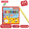 Stabilo Trio Thick Colouring Pencils Assorted Pack of 24