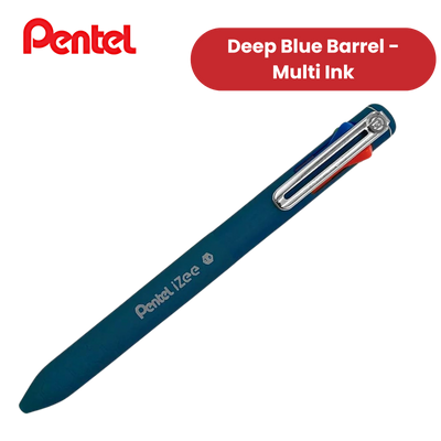 Pentel iZee 4 Colours Retractable Ballpoint Pens, Standard - Single Pen