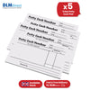 5 Star Petty Cash Pad - 80 Sheets Finance Record Receipt Book for Cash Expenses & Receipts