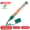 Edding 29 Ecoline Whiteboard EcoFriendly Multiple Markers Chisel Tip 1-5mm Green