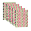Europa Splash A5 Notepad Wirebound 160 Pages 80gsm FSC Paper Ruled Punched