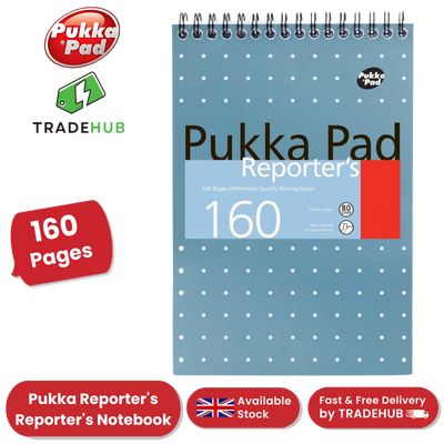 Pukka Reporter's Pad 160 pages - Lined