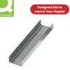 Q Connect Galvanised Staples - Box of 1000 - 1 to 5 Packs