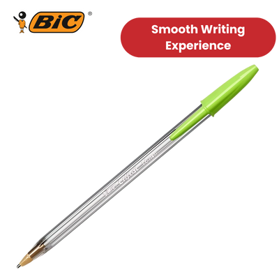 Bic Cristal Fun Ball Pen � Green -Pack of 1