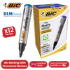 BIC Marking 2000 ECOlutions Permanent Bullet Tip Markers Blue - Box of 12 - 1 to 5 Packs