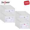 Snopake A5 Clear Polyfile Wallets - Strong & Reliable Document Holders Pack of 5