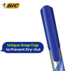 BIC Intensity Felt Tip Pens Medium Point Assorted Colours - Pack of 8