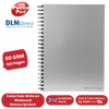 PUKKA PADS WHITE A4 WIREBOUND MANUSCRIPT BOOK 160 page 90gsm (RULED) - PACK OF 1 to 5