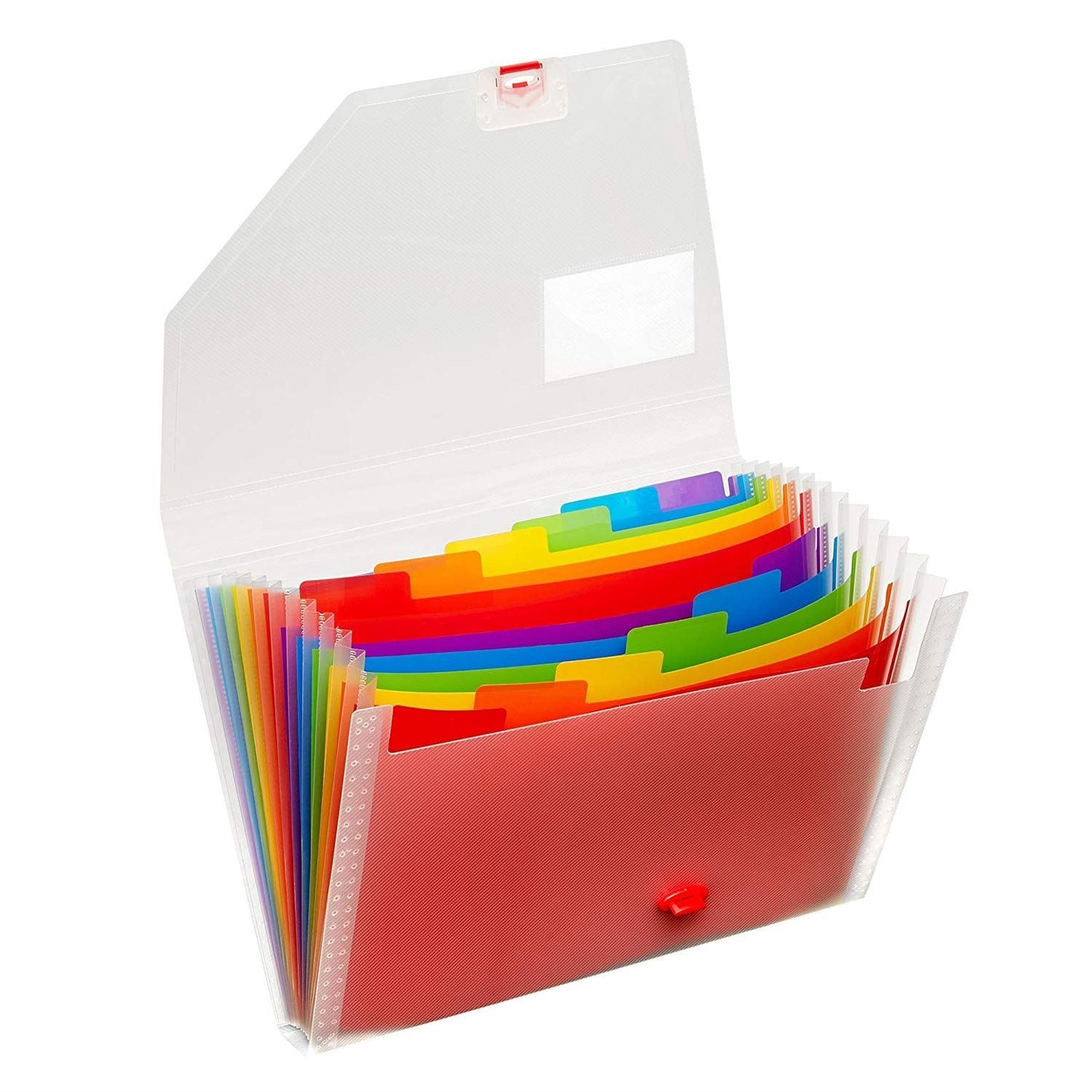 Snopake Rainbow 13part Expand Organiser A4