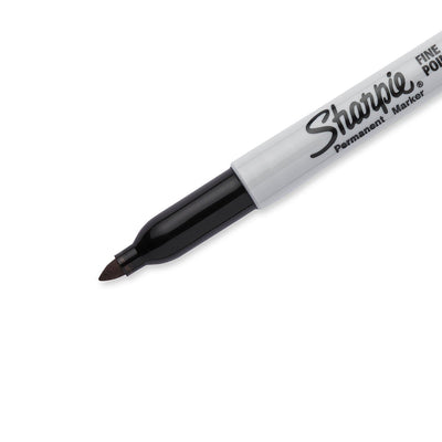 SHARPIE FINE PERMANENT MARKER BLK - Pack of 24