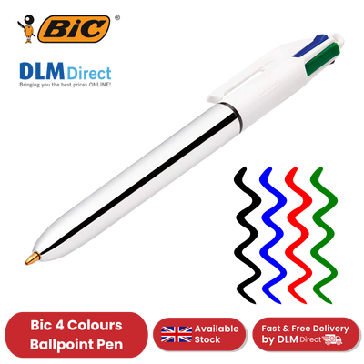 BIC 4 Colour Shine - Pack of 1 - Non Promo Stock @ 0.94
