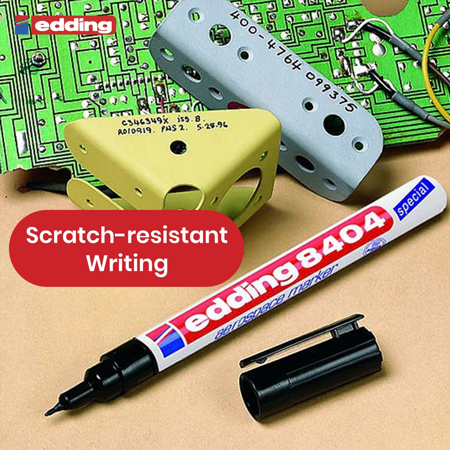 EDDING MARKER AEROSPACE BLACK 8404 BLACK Fine tip
