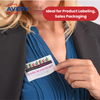 Avery L4782-20 Self Adhesive Name Badges, 240 Per Pack 75 x 40 mm - 1 to 5