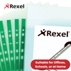 Rexel Copyking Clear Reinforced Pockets CKP/A4 12265 (Pack of 100) 1 to 5