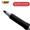 BIC Marking Permanent Markers Ultra Fine Tip Black - Pack of 12 - 1 to 5 Packs