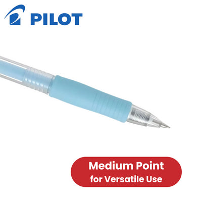 Pilot G207 Retractable Gel Rollerball 0.7 mm Tip (Single Pen) - Pastel Blue