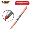 BIC Marking Permanent Markers Fine Tip Assorted Intense & Pastel Colours 12 Pack
