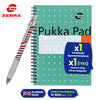 Pukka Pad A5 Squared Jotta Book, 200 Pages Wirebound Grid, Perforated