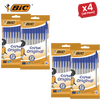 BIC Cristal Original Ballpoint Pens Medium Point (1.0 mm) Blue, Pouch of 8 - 1-5