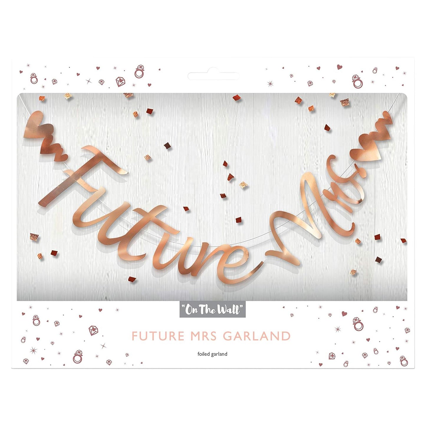Future Mrs Rose Gold Hen Party Banner 2m Stitched Bride to Be Garland for Hen Do Bridal Shower Décor