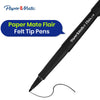 edding 750 PAINT MARKER PEN WHITE pack of 1 + Sharpie Permanent Markers  pack of 1 per pack 18 + Paper Mate black Flair Felt Tip Pens pack of 4 pens