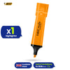 BIC Marking Highlighter Flat Marker Neon Orange Modular Tip for Precise Highlighting