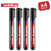 Edding 300 Permanent Marker Bullet 1.5-3mm Black - Single - 1 to 30 Packs