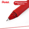 Pentel EnerGel X BL107-B - Red - Pack of 12