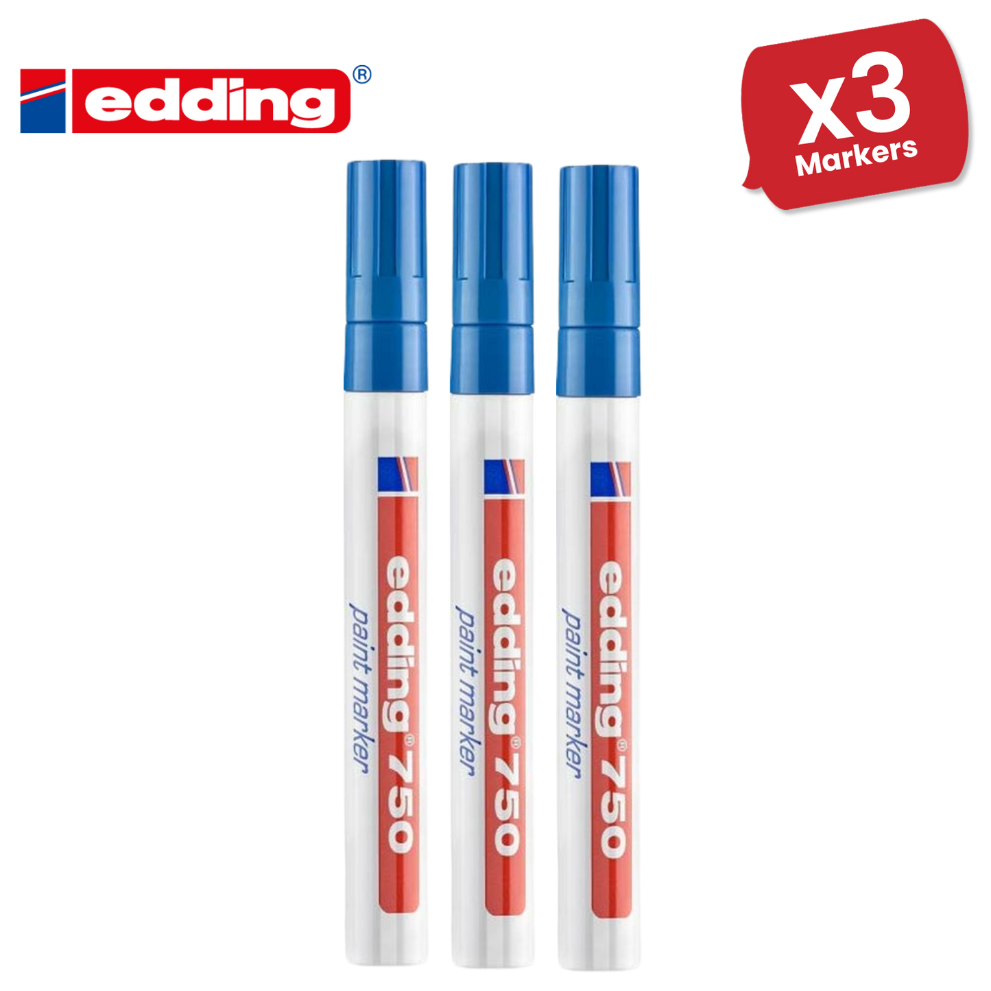 Edding Paintmarker Opaque Blue Single Pen