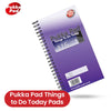 Pukka Pad 3x Things to Do Pads & 4x A4 Jotta Notebooks for Organising Tasks Note-taking School or Office Use