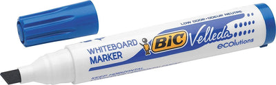 BIC Velleda 1751 ECOlutions Whiteboard Markers Blue - Box of 12 - 1 to 5 Packs