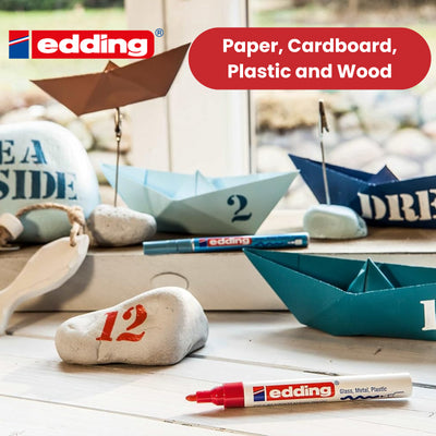 Edding Paintmarker Opaque Green Pack of 10