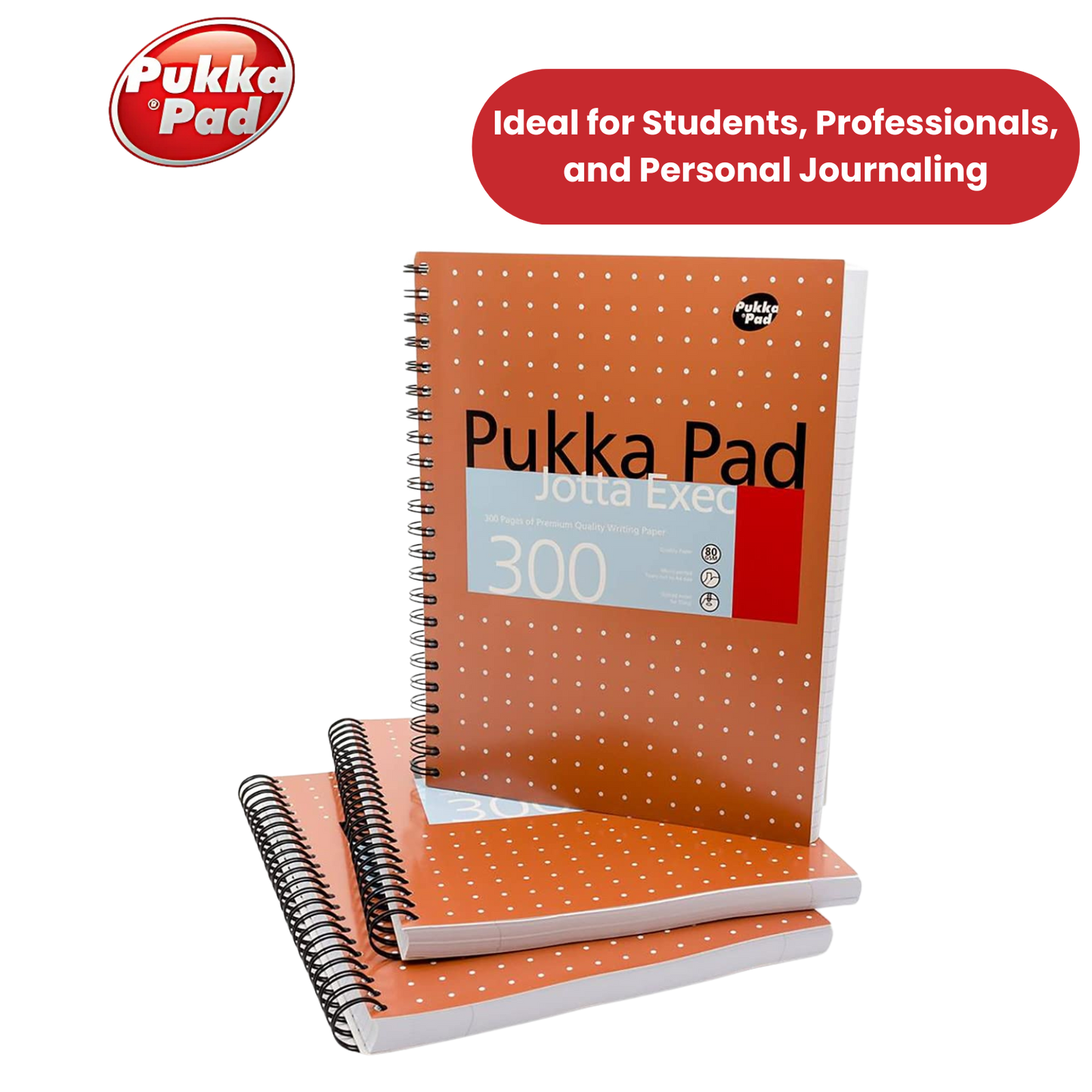 Pukka A4 300 page Metallic jotta - Lined Pack of 1